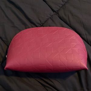 Burgundy Makeup Bag